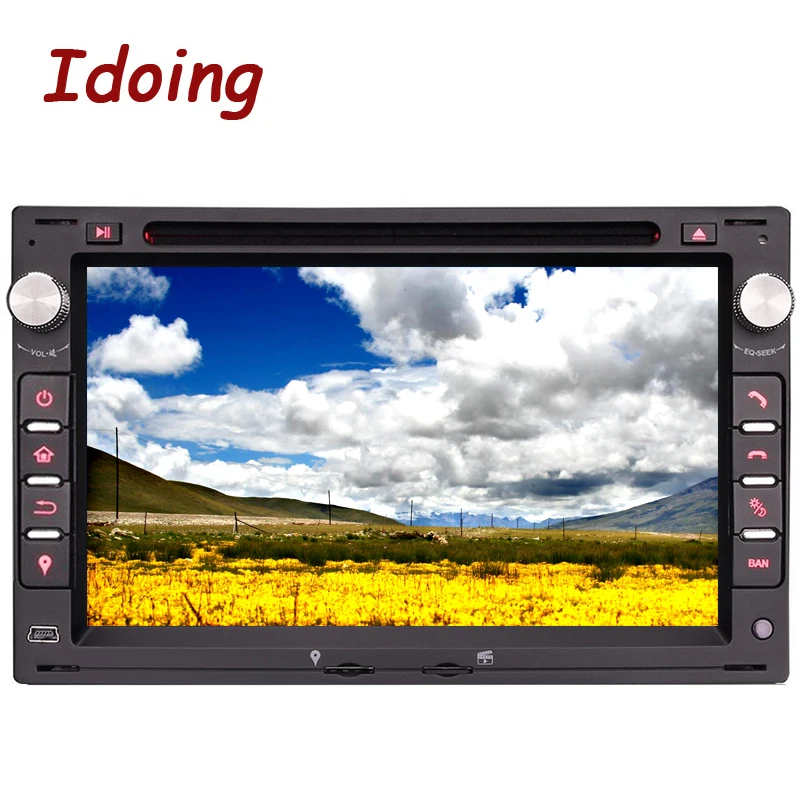 Discount Idoing Android9.0 4G+32G 8Core 2Din Steering-Wheel For Polo Passat b6 Car Multimedia Player Fast Boot TV 1080P HDP 4