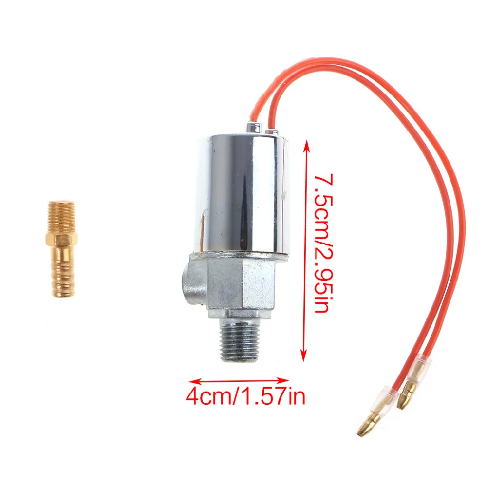 DC 12V 1/4 &quotАвтомобильный металлический клаксон грузовика электромагнитный клапан