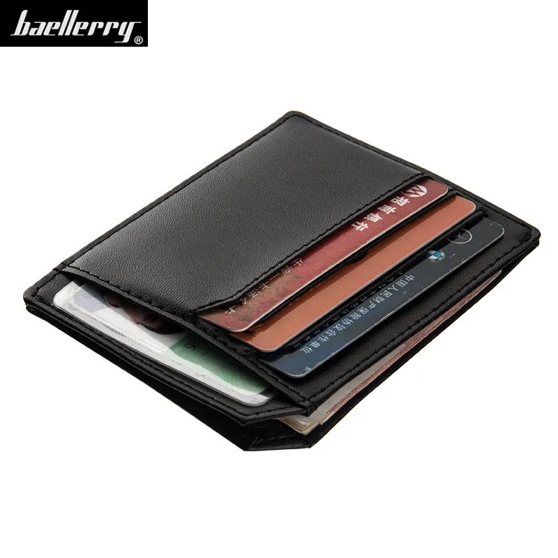 

Ultrathin 0.3cm Credit Wallet Faux Leather Case Cover for Car Driver's License ID Card Holder small student card pocket