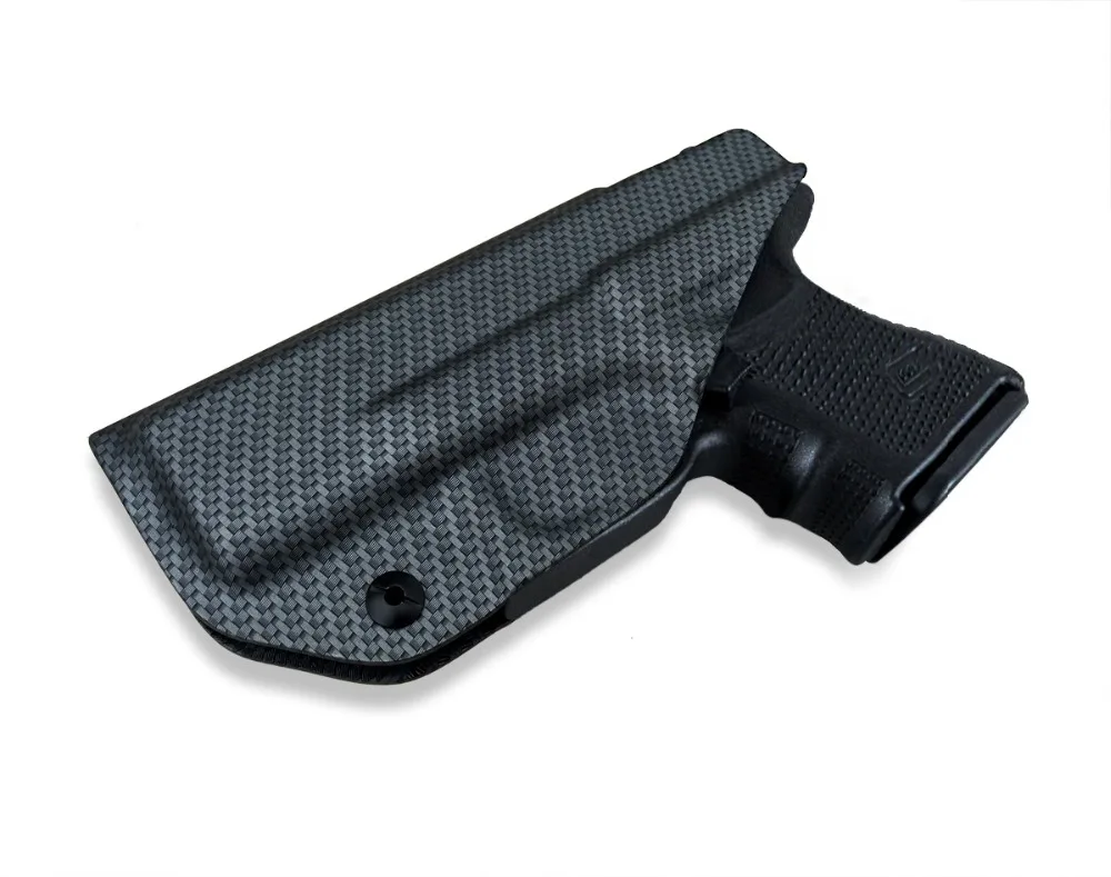 IWB/OWB тактическая кобура из углеродного волокна KYDEX пистолет Glock 19 17 25 26 27 28 43 22 23 31 32 33 внутри скрытый чехол для пистолета