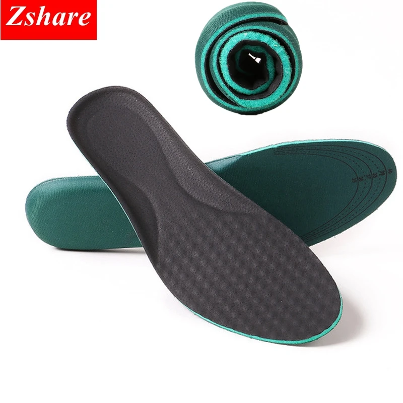 1 Pair Soft Breathable Deodorant Leather Insoles Instantly Absorb Sweat