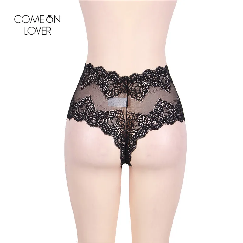 Comeonlover женские трусики нижнее белье женское Сексуальное цветочное кружевное