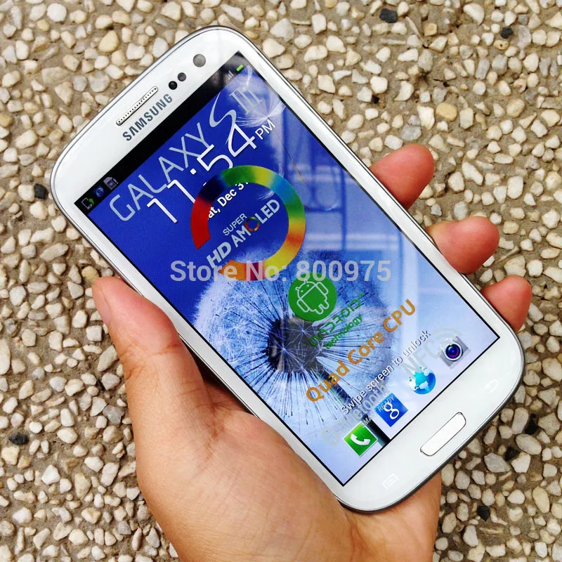 SAMSUNG Galaxy S3 i9300 S III Refurbished Mobile Phone Unlocked 3G Wifi 8MP Android Smartphone Original backmarket phones