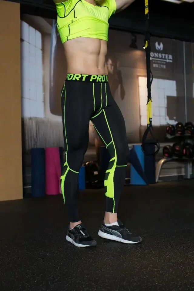 

2017 New Quick Dry Men Running Pants Breathable Camping Hiking Outdoor Slim Skinny Sports Jogging Soccer Training Pant Trousers