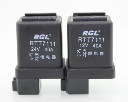 

Waterproof General Car Relays Auto Relay for Pickup Truck Lamplet Lamp 12v 24v 40A 4pin for GM