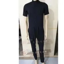 Новинка Мужская одежда GD стилист волос модное мужское облегающее боди Модный комбинезон больших размеров с коротким рукавом костюмы 27-44