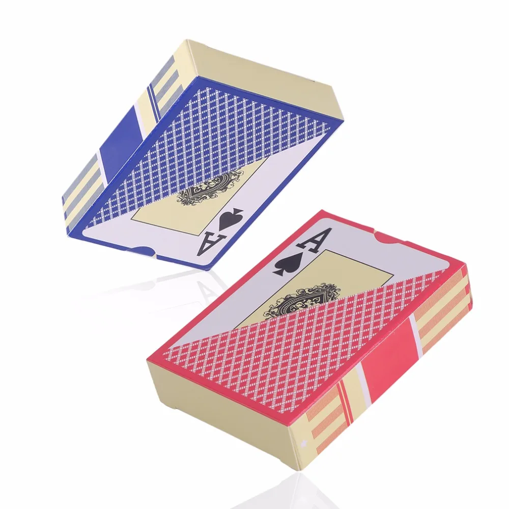Waterproof Durable PVC Scrub Type Plastic Playing Cards Novelty Poker Card Pokerstar Board Game For Texas Game