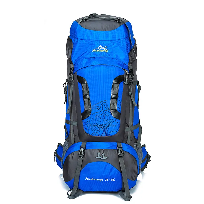 

Rucksack Climbing Bags 80L mochilas deportivas Outdoor Travel Bag Removable External Frame Large Capacity Waterproof Camping Bag