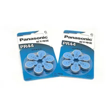 102pcs/lot Original Battery For Panasonic PR44 Hearing aid 675 A675 Deaf-aid Audiphone Cochlear Button Cell Batteries 11.6*5.4mm