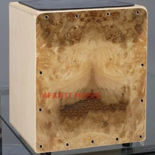 Afanti font b Music b font Birch Wood Natural Cajon font b Drum b font KHG