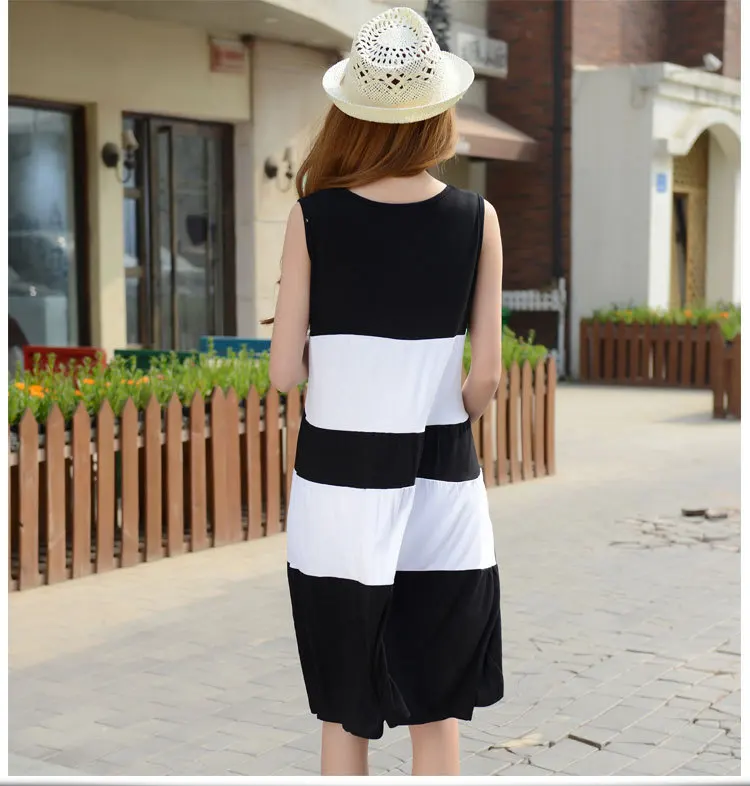 summer stripe maternity clothes maternity dresses pregnancy clothes for Pregnant Women nursing dress Breastfeeding Dresses (12)