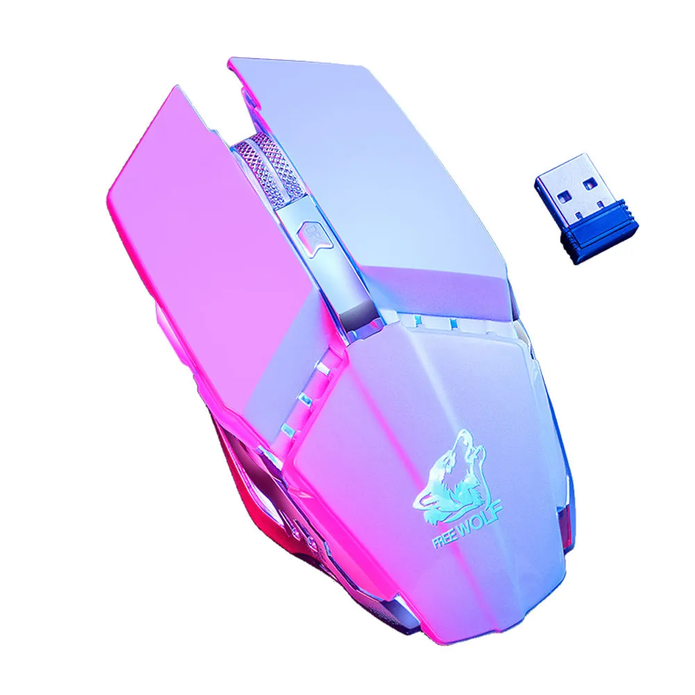 Mouse Raton 2.4GHz Wireless LED Mute Rechargeable USB Gaming Computer Mice For Laptop sem fio inalambrico 18Nov26 Mouse Raton 2.4GHz Wireless LED Mute Rechargeable USB Gaming Computer Mice For Laptop sem fio inalambrico 18Nov26