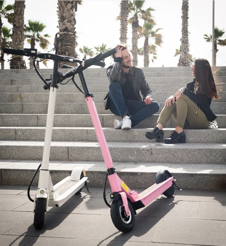 Best 350W 8inch 36V 48V Off Road Electric Scooter Adulto Powerful Hoverboard Electric Skateboard CE Ruimas Foldable Lithium Battery 4