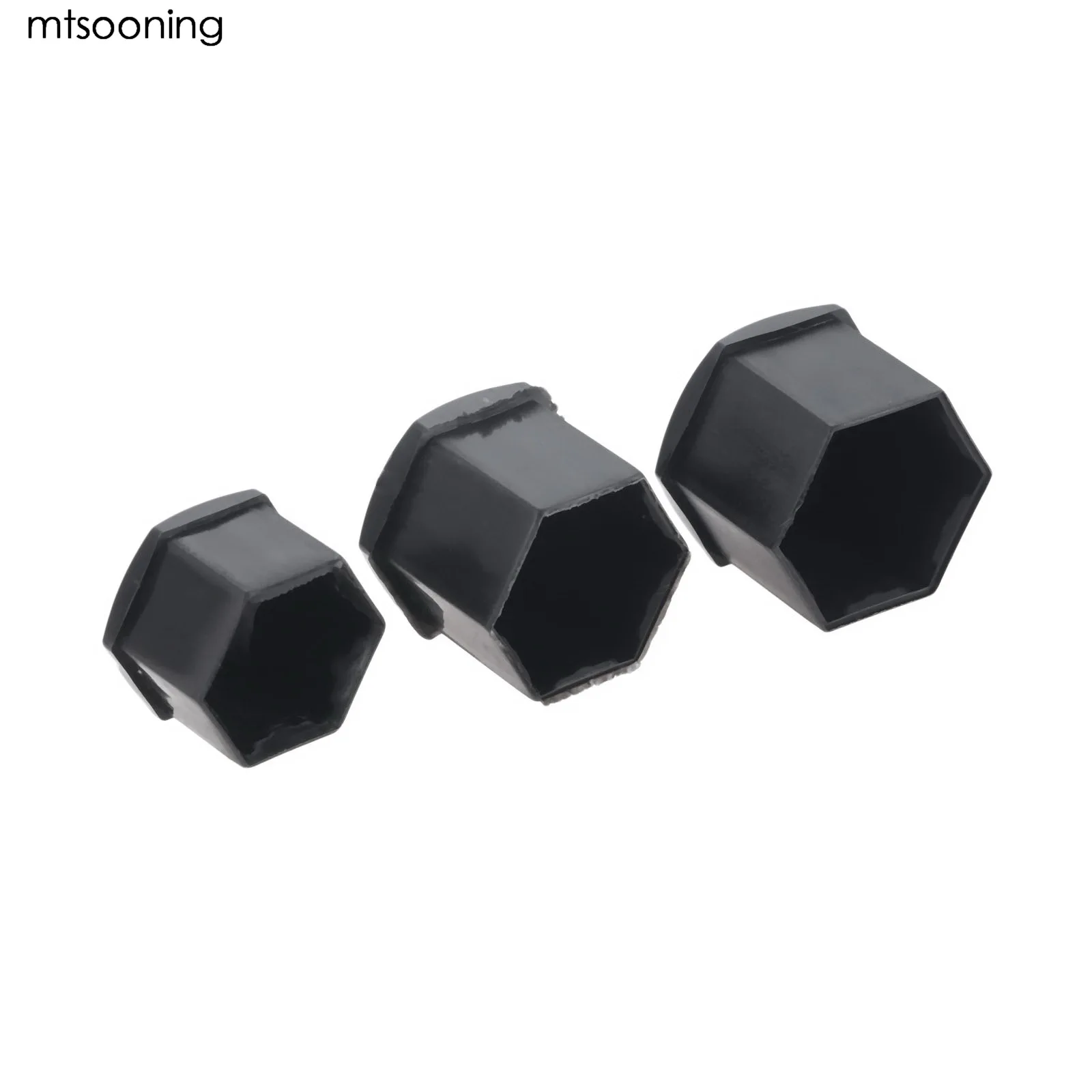 20Pcs Universal Anti-Rust 17/19/21mm Black Gray Red Glossy Auto Trim Tyre Wheel Nut Bolt Protection Covers Caps W/ Removal tool