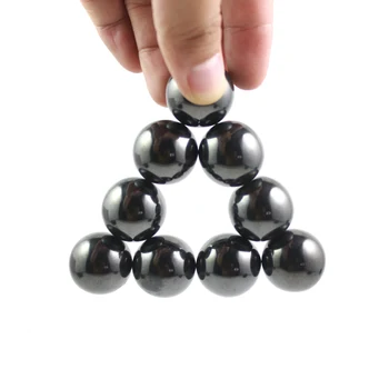 

20mm/25mm/30mm Powerful Magnetic Balls Hematite Stone Sphere Shape Beads Singing Magnets Round Shape Balls Boy Gifts 1 Pair/lot