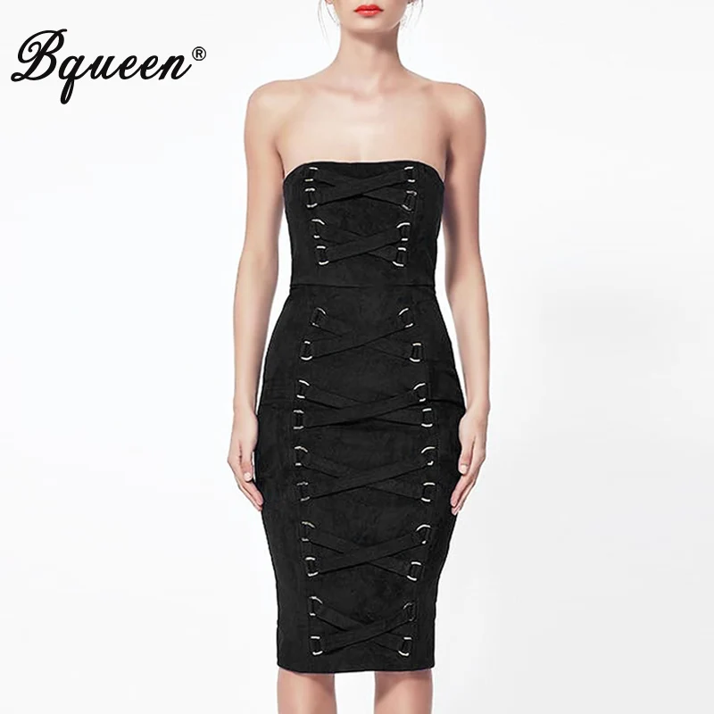 Bqueen Новое поступление 2017 года без бретелек модная женская обувь рукавов Slash