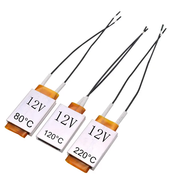 Drop Heating Element Hair Dryer Accessories Curlers Heater 80-220 Degrees Celsius Ptc Heaters 12V Applicable Miniature Heating 2