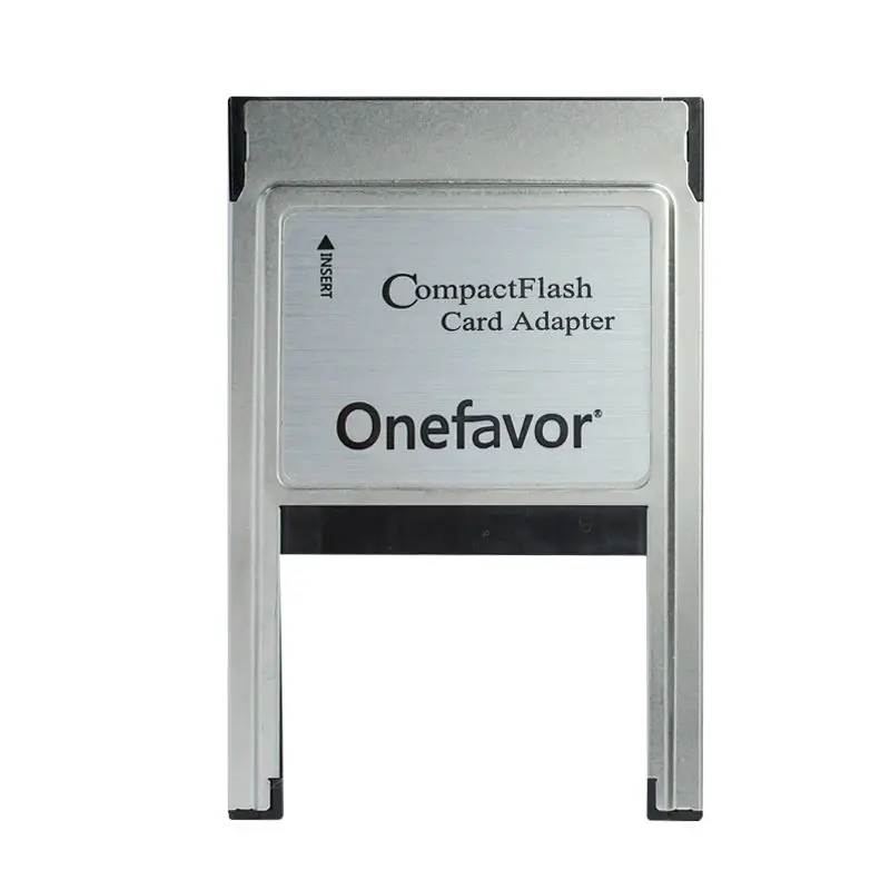 5 шт./лот onefavor PCMCIA PC кард-ридер CF компактный адаптер для флэш-карт адаптер для типа | и тип |