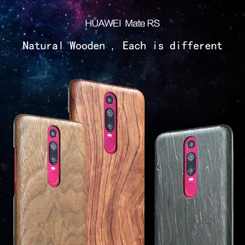 

Natural Wooden phone case FOR Huawei mate RS / mateRS case cover Walnut/Rosewood/Black ice wood/ shell (Real wood)