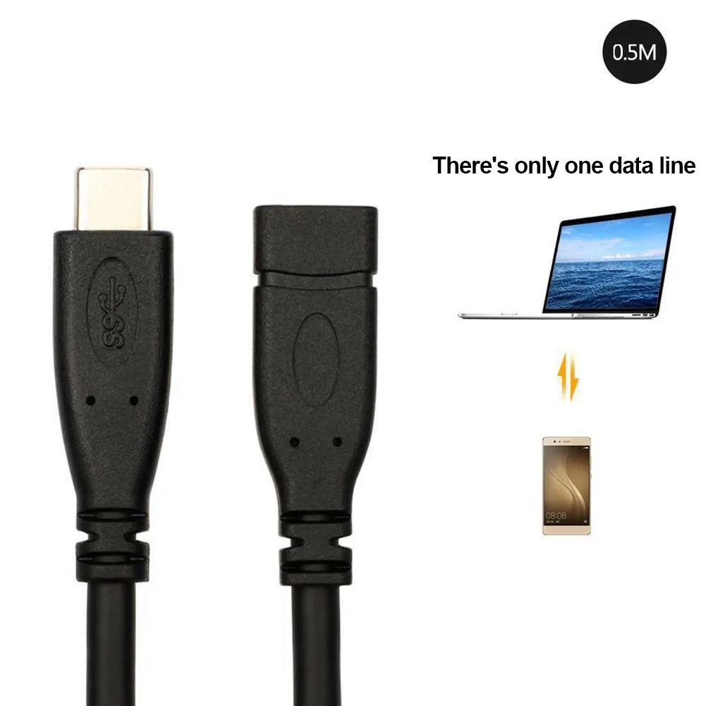 0 2 М м тип C аксессуары USB 3 1 детали портативный удлинитель Кабель для передачи