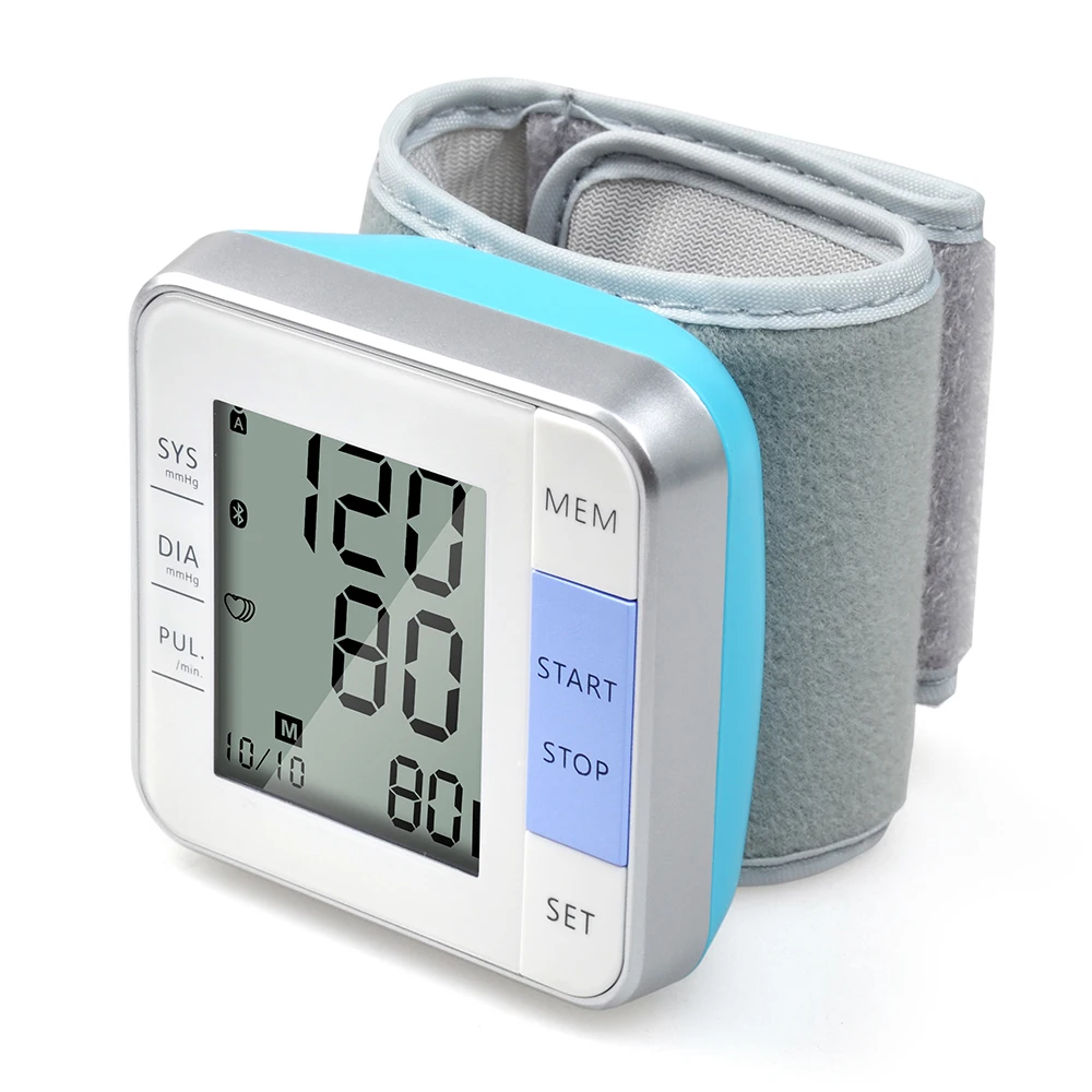 

ELERA Digital LCD Automatic Wrist Blood Pressure Monitor Portable Sphygmomanometers Blood Pressure Meter Wrist Tonometer