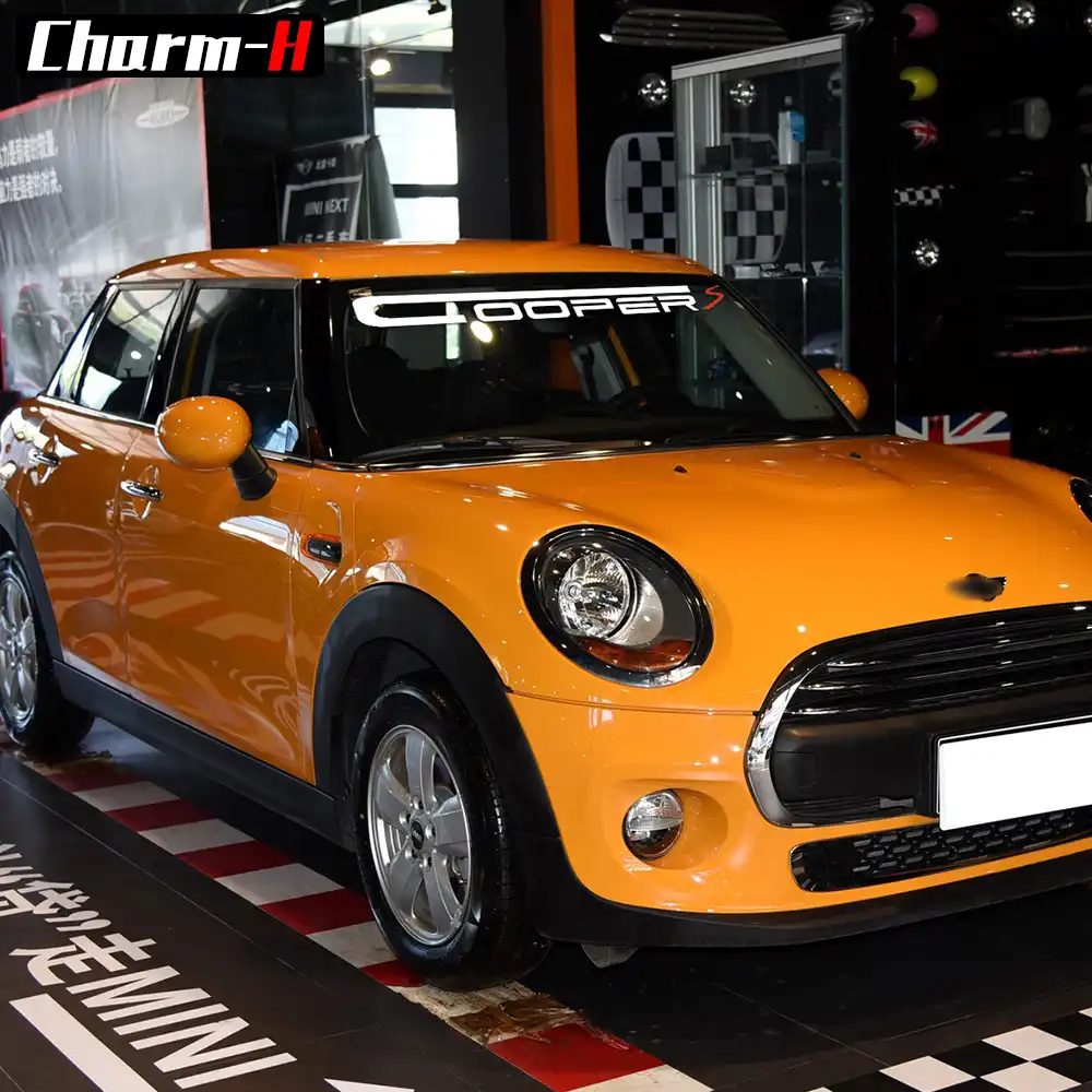 Mini /" COOPER S /" 2 color Window Or Windshield Decal Decals Sticker Fit all Yr
