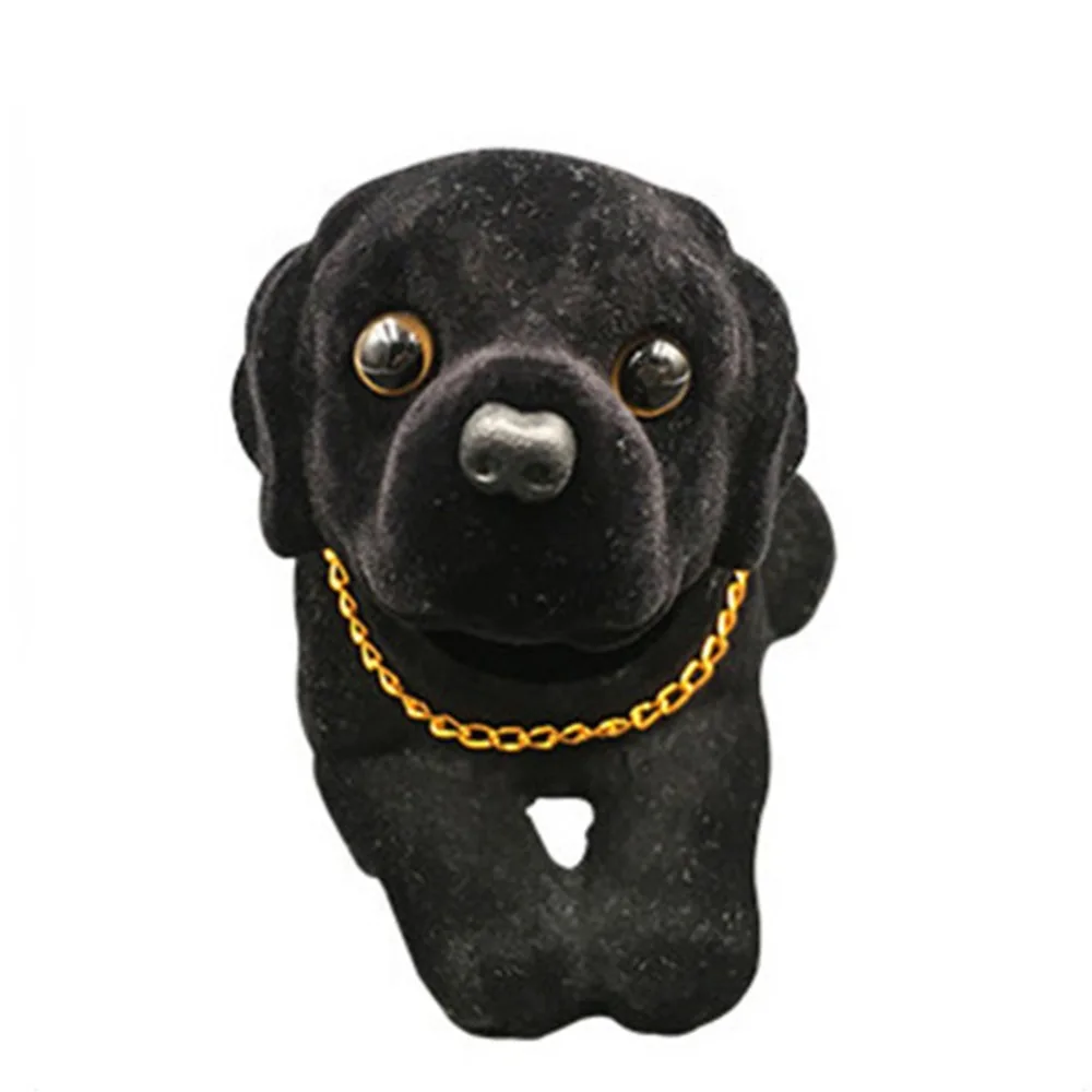 

Car Styling Nodding Dog Auto Dashboard Doll Cute Labrador Bobblehead Dog Toy Car Rocking Head Dog Car Ornament Auto Accessories