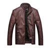 Bolubao hommes en cuir daim veste mode automne moto PU cuir mâle hiver Bomber veste matelassée Faux cuir manteau ► Photo 3/6