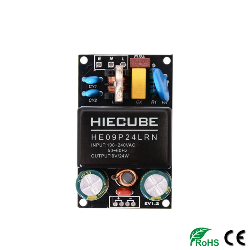 220V to 5V 9V 12V 15V 24V 36V 24W AC-DC power supply module transformer module Switching Power Supply EMC filter Free shipping