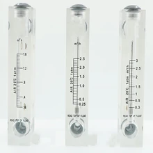 0,1-1 м3/ч 0,16-1,6 м3/ч 0,3-3 м3/ч панель ПММА тип газа Поплавковый расходомер воздуха ротаметр расходомер без клапана управления