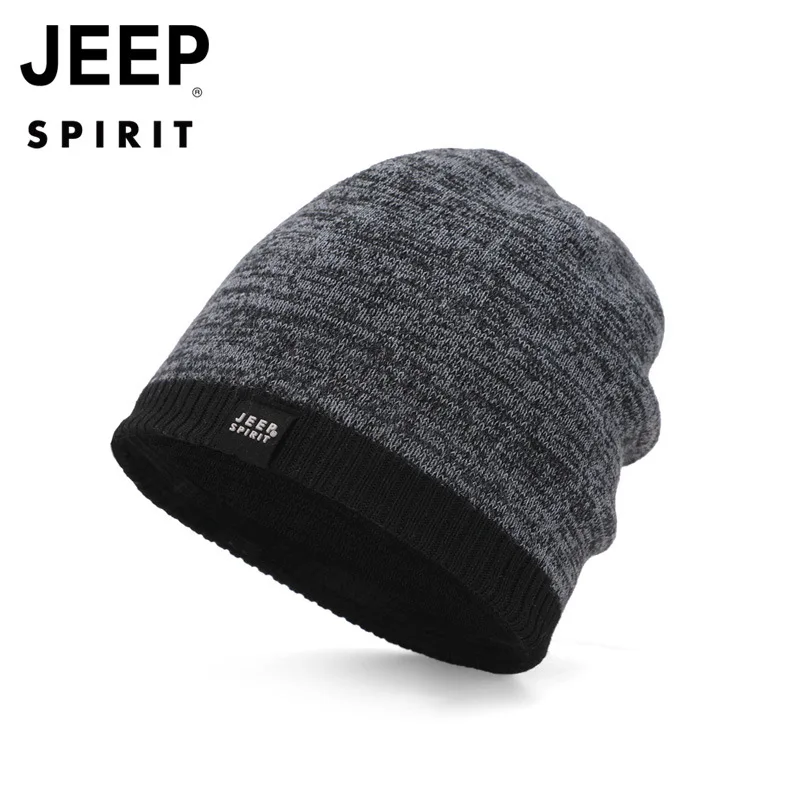 JEEP SPIRIT Beanie шапка мужская шапка женская шапка осенние зимние, вязаные, теплые кепки Унисекс Женская шапка invierno hombre Женская шляпка