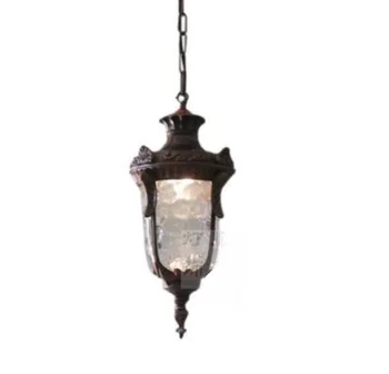 

Outdoor Light simple retro iron staircase aisle pendant light outdoor waterproof small light new Chinese creative personality