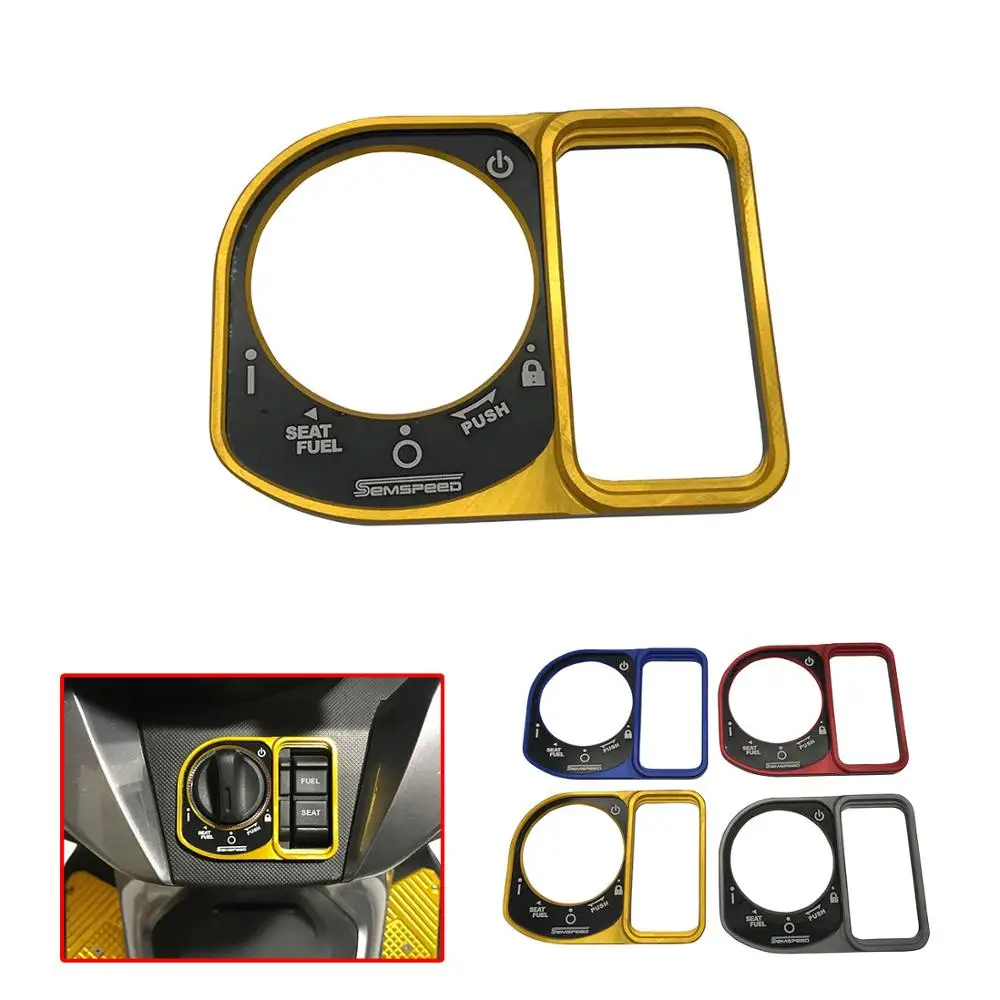 Для Honda Forza 125 250 300 MF13 2017 2018 2019 2020 SEMSPEED CNC мотоцикл электрический дверной замок