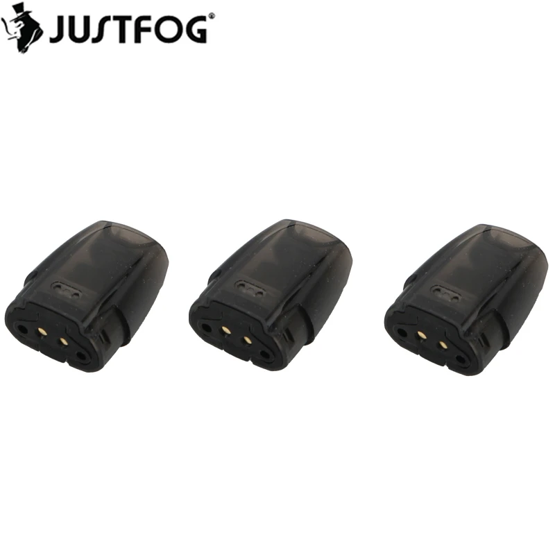 

3PCs JUSTFOG MINIFIT Pod 1.5ml Tank 1.6ohm Organic Cotton Coil E Cigarette Refillable Cartridge Fit Justfog Minifit Pod Mod Vape