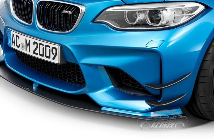 2 серии AC Стиль губа-Накладка для BMW F87 M2 2 двери до(только подходит M2) автомобиля Средства для укладки волос