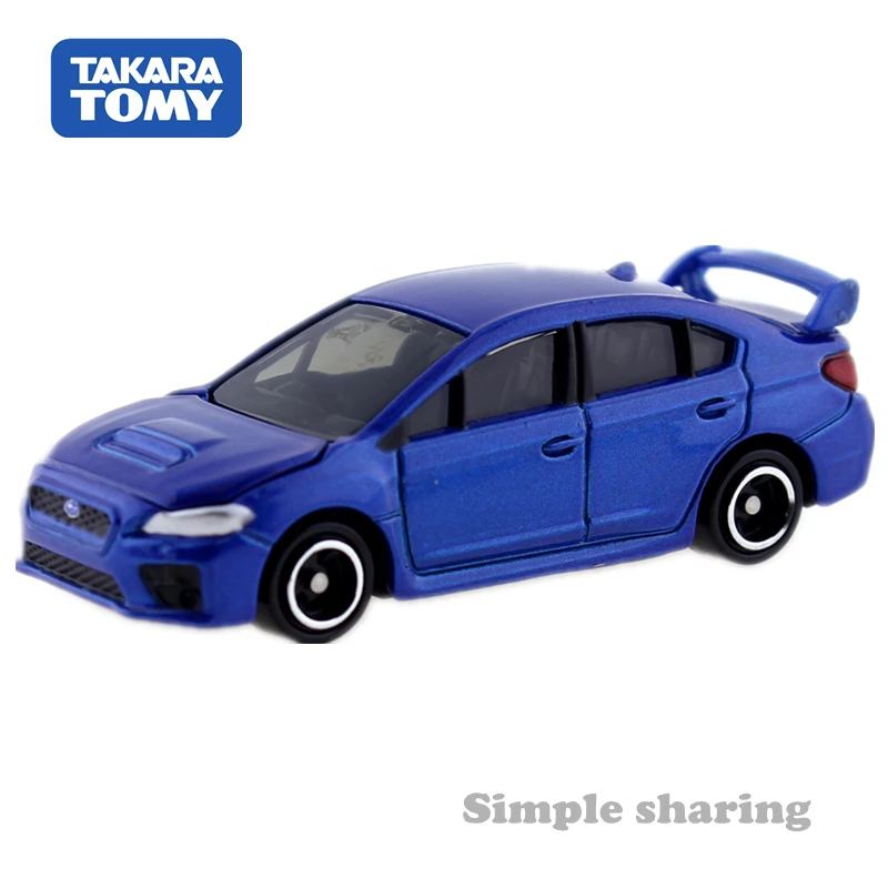 TAKARA TOMY TOMICA No.112 Субару WRX ИППП типа футболка с принтом &quotавтомобиль игрушка 1/64