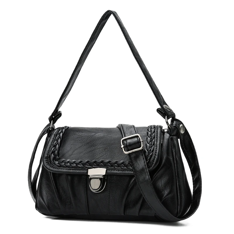 

Women Shoulder Bags High Quality PU Leather Large Capacity Casual Leather Crossbody Shoulder Bag New Women Messenger Bags