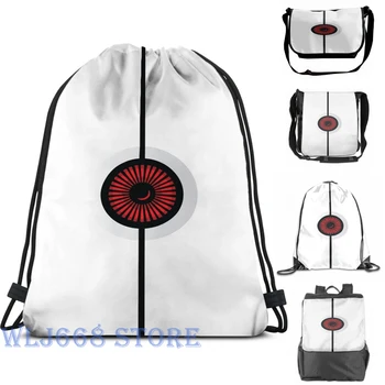 

Funny graphic print shoulder Bags women Portal Turret Single shoulder backpack travel for men Gym Bag