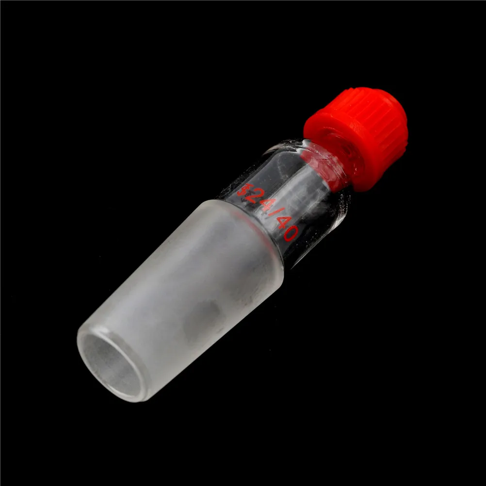 Glass Thermometer Adapter Thread Ground Scock Joint Plastic Screw Bushing Lab Supplies 24/40