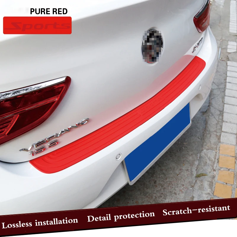

Car Trunk Door Crash Protection Strip Car Styling Scratch Protection Strip For Renault clio megane 2 3 captur logan kadjar