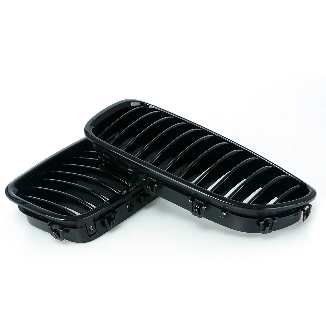 Матовый черный спереди почек решетка гриль для BMW F10 F11 F18 5 серии M5 салон 10-14 гоночный автомобиль решетка D10