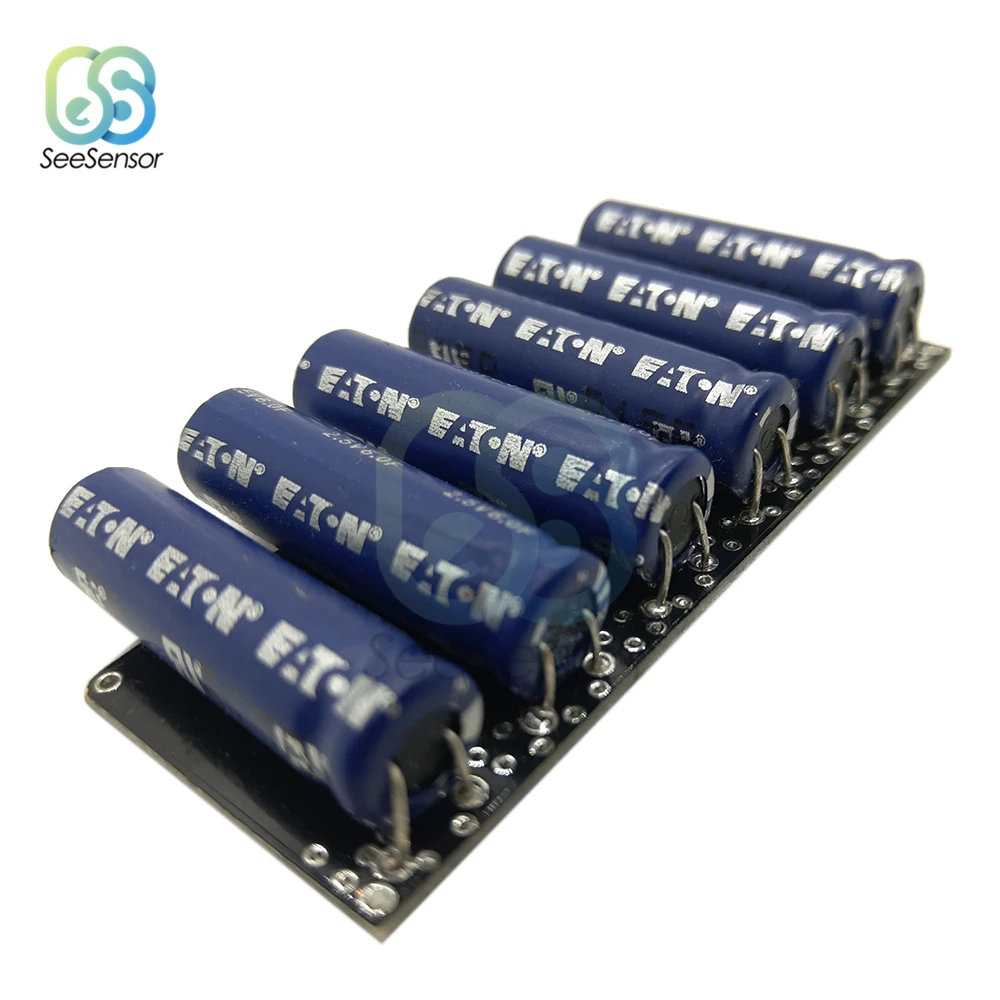 

15V 1F Ultracapacitor Farad Capacitor Module 2.5V 6F Super Capacitors With Protection Board