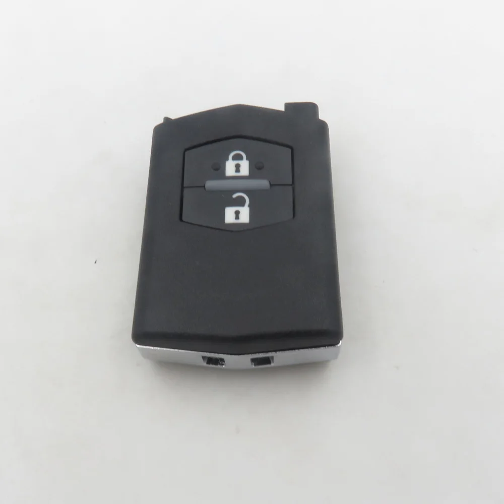 

Folding Car Remote Key Replacement Black Shell Case Fob 2 buttons For Mazda 2 3 5 6 MX5 RX8