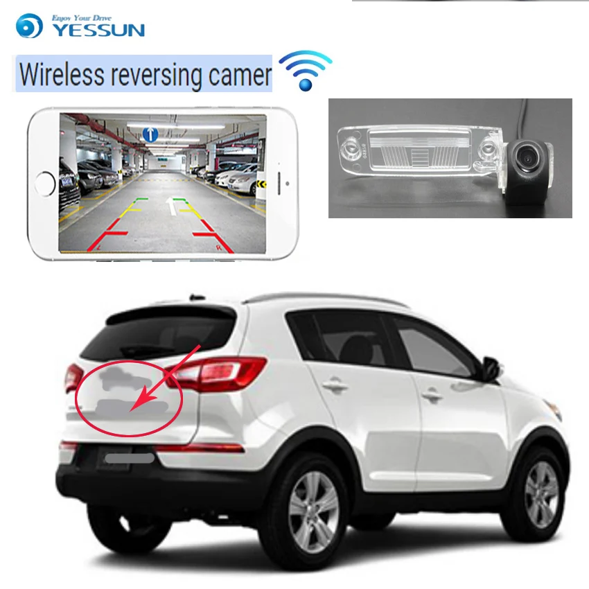 YESSUN car reversing HD camera For KIA Sportage SL for Sportage R MK3