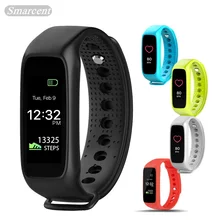 Smarcent L30t Смарт Браслет полноцветный TFT-LCD Экран динамический монитор сердечного ритма Bluetooth smartband для iOS телефона Android
