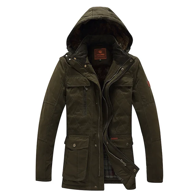 Cheap big discount of clearance last years senlinjeep men's casual  outdoor jacket coat , men's warm outwear cotton thick coat 