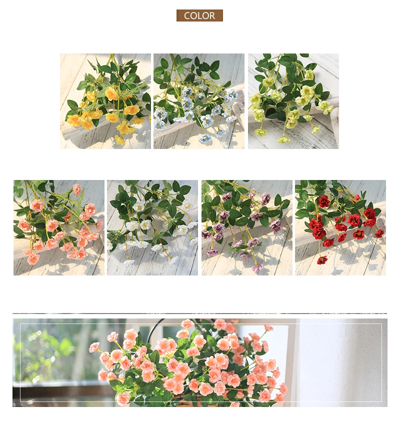 yumai Мини-букет "15 роз" с 5 вилками с искусственным цветком