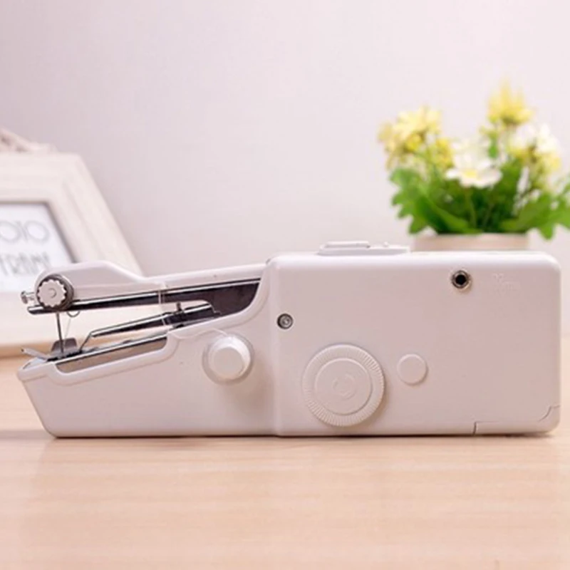 

Handheld Portable Sewing Machine Practical Mini Electric Stitch Machine For Clothes Hats Socks Curtain Durable Sewing Tool
