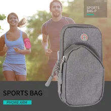 Haissky фитнес бег спортивная повязка сумка чехол для iPhone X 7 Plus huawei Универсальный водонепроницаемый уличный телефон Чехол держатель