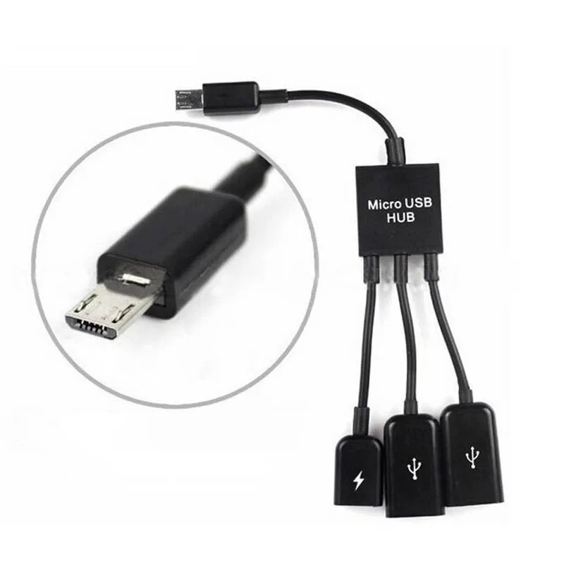

4 Port Micro USB Power Charging OTG Hub Cable Power Charging OTG Hub Cable For Android Tablet Smartphone For Samsung S4 S6 Edge